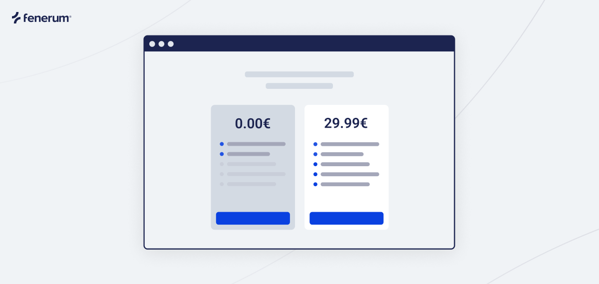 Example of a freemium pricing model